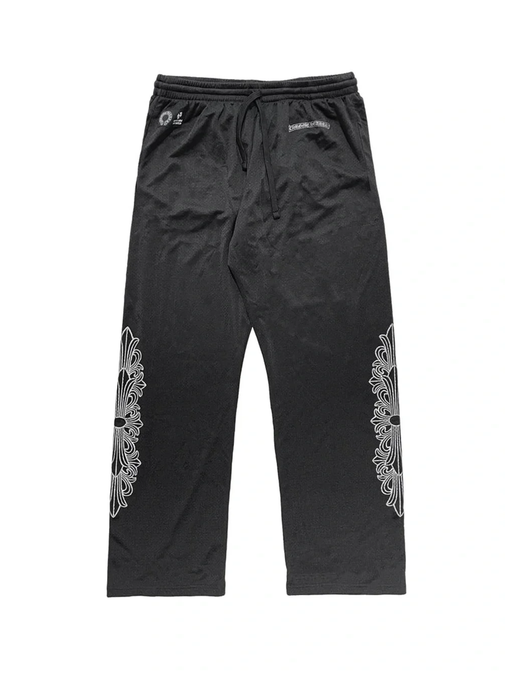 Like new Chrome Hearts mesh varsity pants